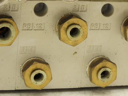 SMC VQ7-6-FG-D-3Z Double Solenoid Valve 7-Station Manifold Assy 5/2-way 24VDC