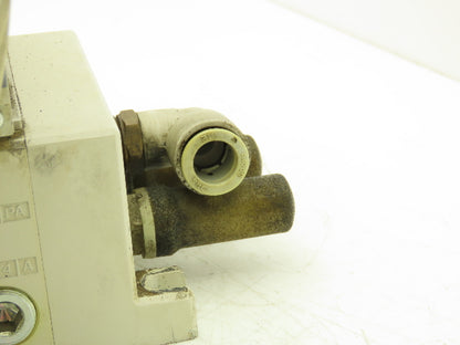 SMC VQ7-6-FG-D-3Z Double Solenoid Valve 7-Station Manifold Assy 5/2-way 24VDC