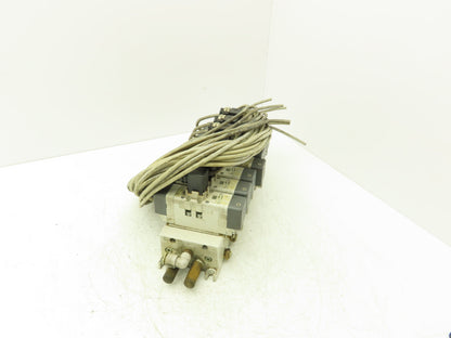 SMC VQ7-6-FG-D-3Z Double Solenoid Valve 7-Station Manifold Assy 5/2-way 24VDC