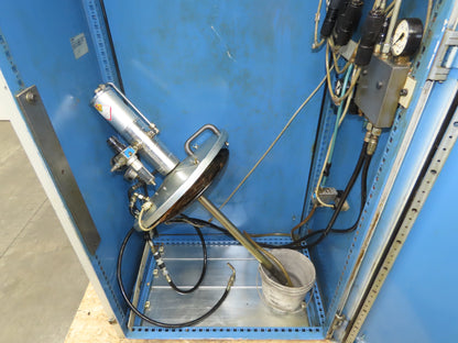 Bielomatik RAASM Pneumatic 16 Gal Drum Grease Pump 6 Port EPIS Controls