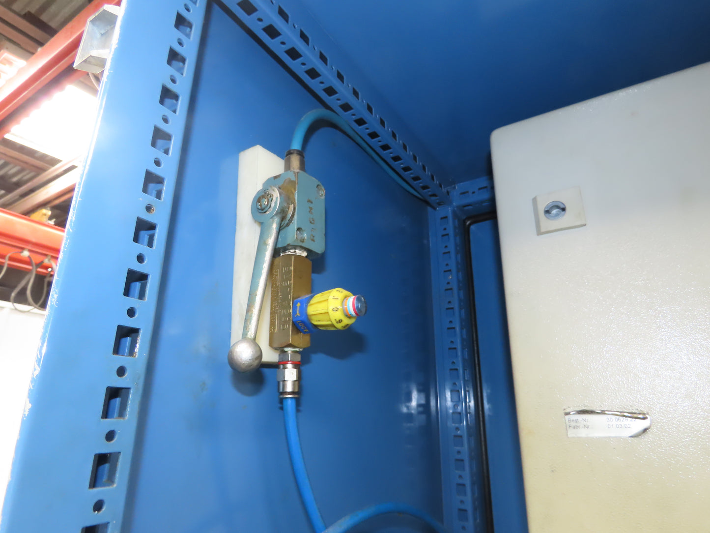 Bielomatik RAASM Pneumatic 16 Gal Drum Grease Pump 6 Port EPIS Controls