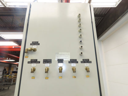 Bielomatik RAASM Pneumatic 16 Gal Drum Grease Pump 6 Port EPIS Controls