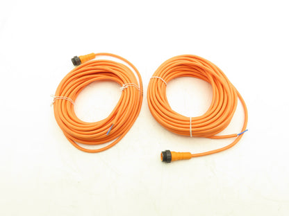 Belden RS 20-03 Cordset Single Male Straight 2 Pin Connector 230V AC/DC 49'