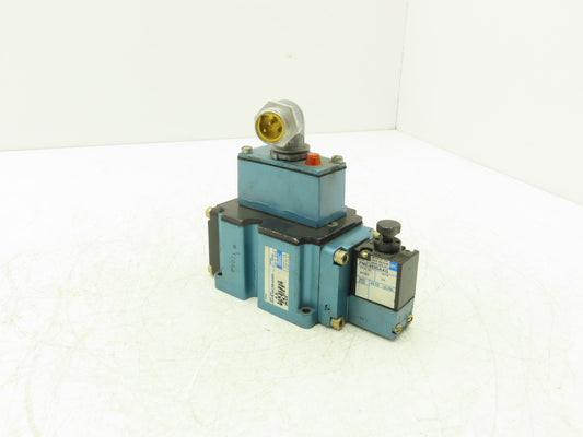 Mac 6513B-000-PM-593DA Pneumatic Single Solenoid Valve 4/2-way 24VDC PME-593DAAG