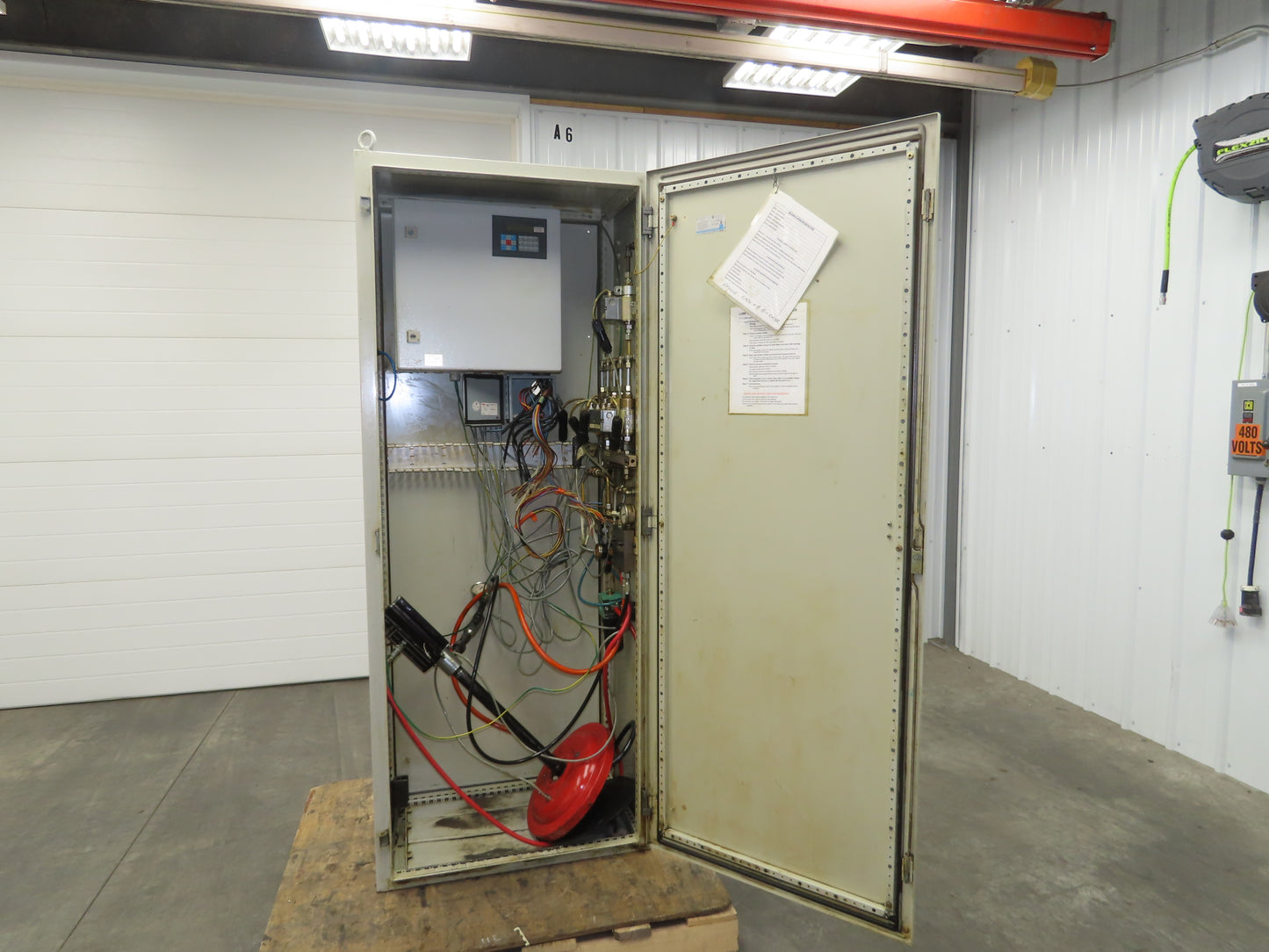 Bielomatik IR Aro Pneumatic 16 Gal Drum Grease Pump 6 Port EPIS Controls