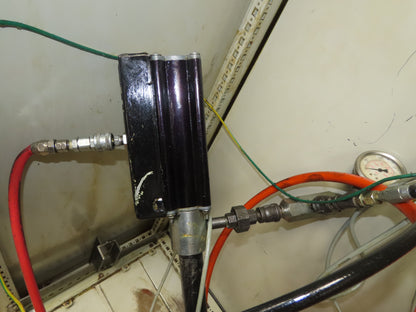 Bielomatik IR Aro Pneumatic 16 Gal Drum Grease Pump 6 Port EPIS Controls