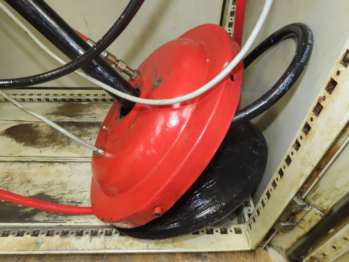 Bielomatik IR Aro Pneumatic 16 Gal Drum Grease Pump 6 Port EPIS Controls