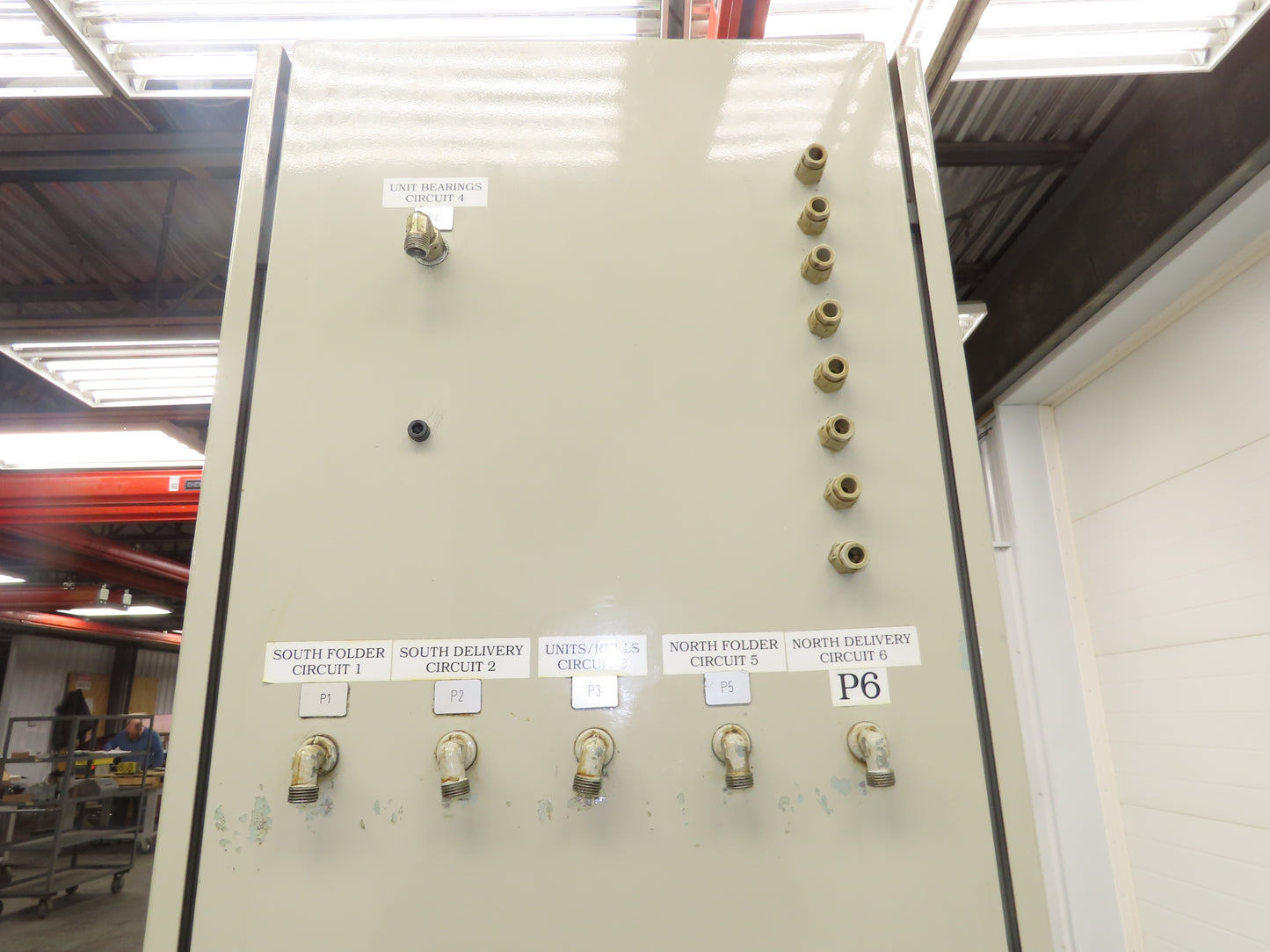 Bielomatik IR Aro Pneumatic 16 Gal Drum Grease Pump 6 Port EPIS Controls