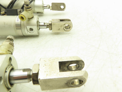SMC CDG1BA32-125 Pneumatic Round Air Cylinder 125mm Stroke 32mm Bore -Lot of 3