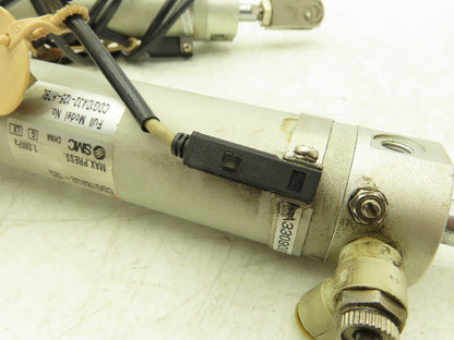 SMC CDG1BA32-125 Pneumatic Round Air Cylinder 125mm Stroke 32mm Bore -Lot of 3