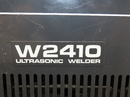 Cho-Onpa Kogyo W2410 Ultrasonic Welder 2400 Watt 15kHz 200v 3ph 50/60Hz