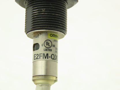 Omron E2FM-QX5D1 Inductive Proximity Sensor 36" Cut Cable