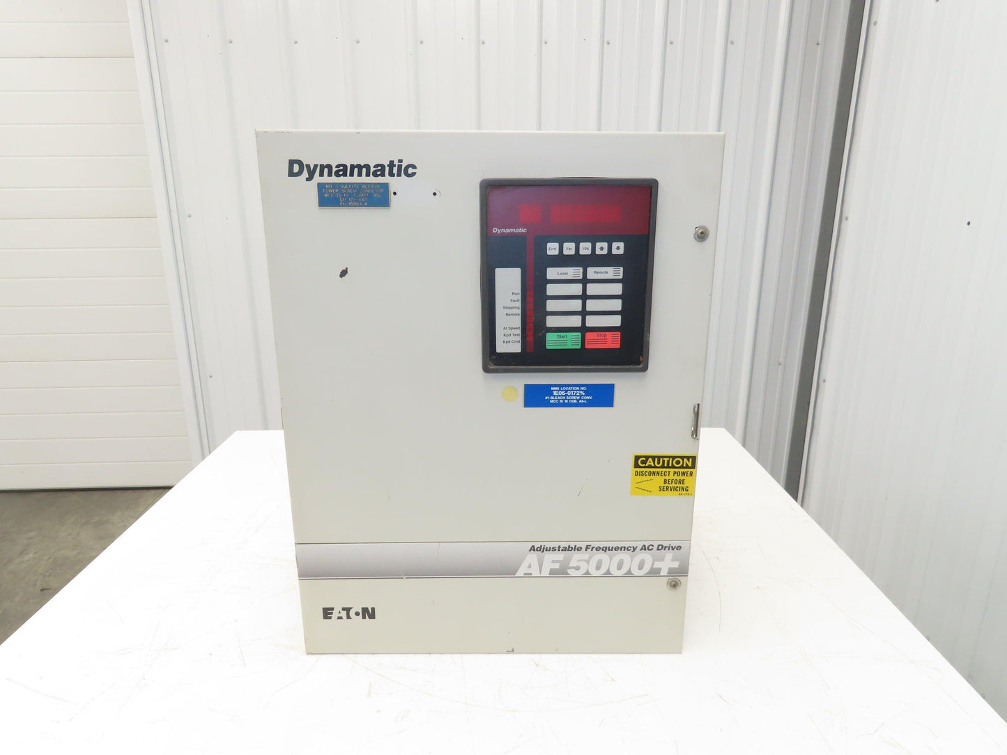 Eaton AF-502608-0480 Dynamatic VFD AC Drive 3Ph 480V In 25Hp 460v 36A 133Hz Out