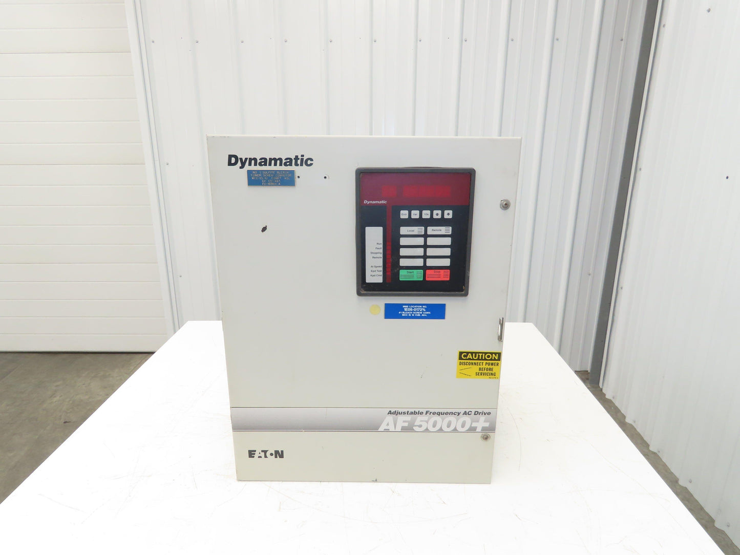 Eaton AF-502608-0480 Dynamatic VFD AC Drive 3Ph 480V In 25Hp 460v 36A 133Hz Out