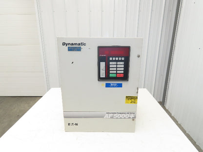 Eaton AF-502608-0480 Dynamatic VFD AC Drive 3Ph 480V In 25Hp 460v 36A 133Hz Out