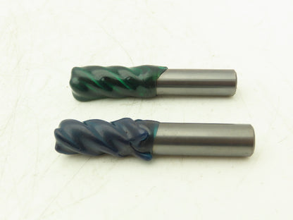 Garr 27751 VRX Carbide Endmill 1/2"x3" 4-Flute .010" C/R Lot of 2