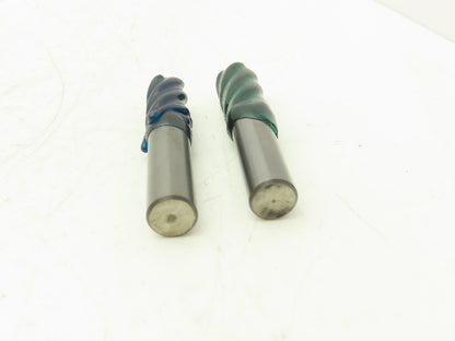 Garr 27751 VRX Carbide Endmill 1/2"x3" 4-Flute .010" C/R Lot of 2