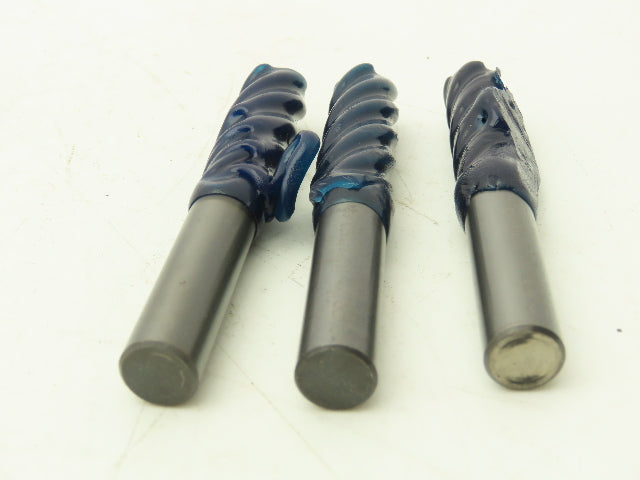 Garr 62565 VRX Carbide Endmill 1/2"x4"x2" SQ 4-Flute Lot of 3