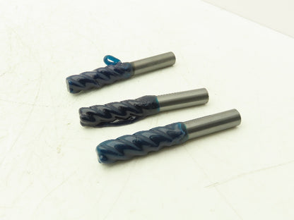 Garr 62565 VRX Carbide Endmill 1/2"x4"x2" SQ 4-Flute Lot of 3