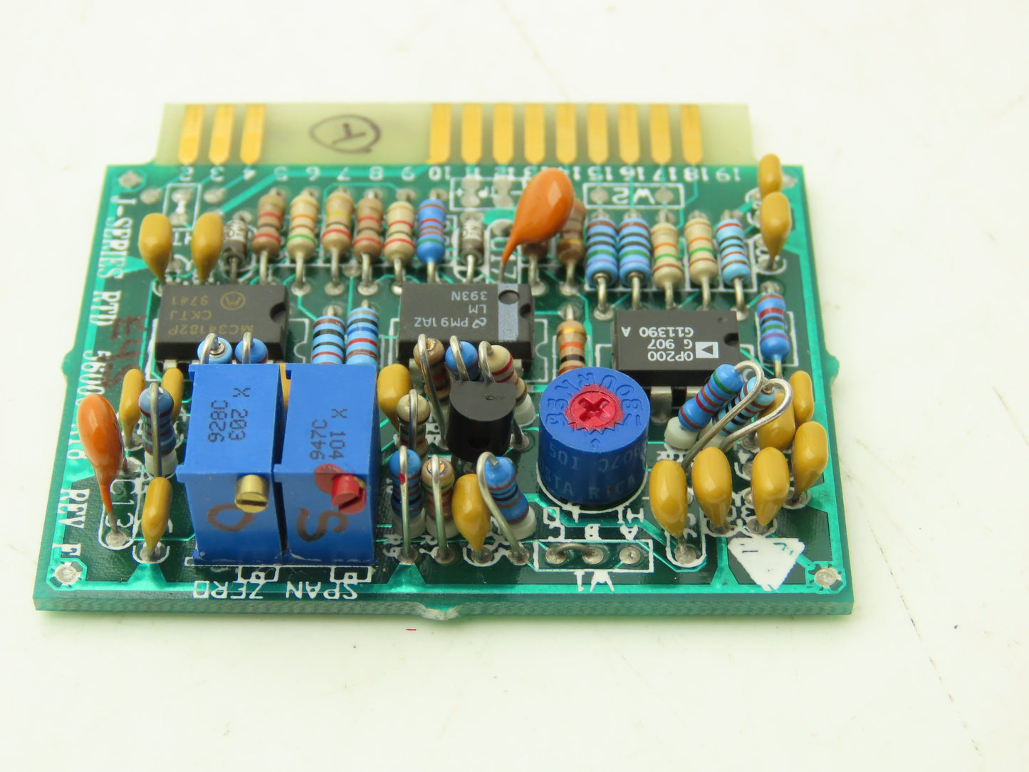 Anderson Instruments 56000-A18 J-Series RTD Board Rev. F 0-200F
