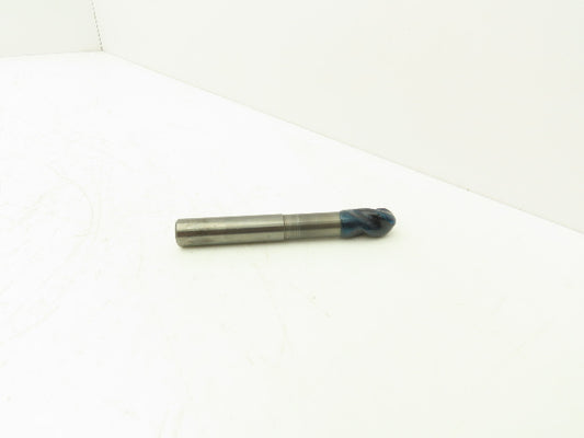 Onsrud AMC709338 Corner Radius Carbide Endmill 1/2"x5/8" 3-Flute Ball Nose