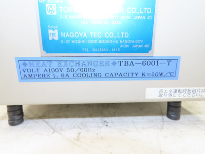Tokai TBA-600I-T Heat Exchanger 100VAC 1.6A 50W