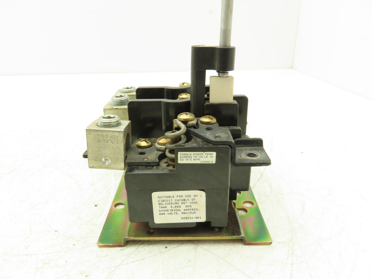 Furnas 48HC108849U Motor Starter Overload Relay 3-Pole H-44 Heaters