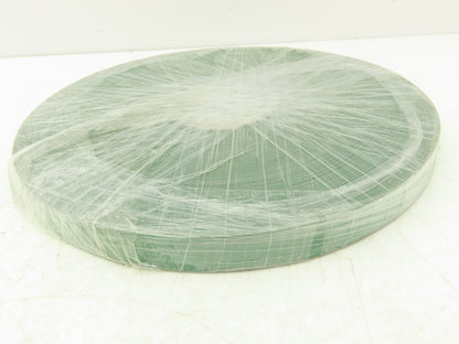 Mulhern 6-7000 Flat Conveyor Belt 19mm x 197' Green Nylon Fabric Machine Tape