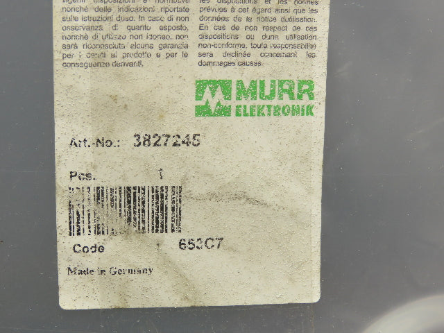 Murr Elektronik 3827245 8-Way M8 Connector Sensor Distribution Box 10M Cable