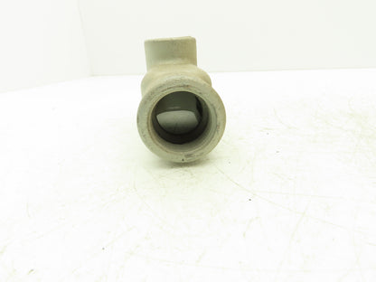 Appleton LB47  1-1/4" Conduit Body FM7 Grayloy  Lot of 5