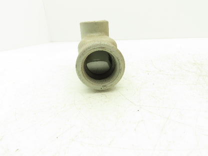 Appleton LB47  1-1/4" Conduit Body FM7 Grayloy  Lot of 5