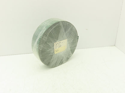 Mulhern 6-7010 Flat Conveyor Belt 60mm x 100' Green Nylon Fabric Machine Tape