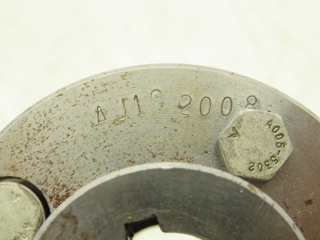 AJ10 2008 Disc Coupling Hub Assembly 1"x 1" Shaft Bore