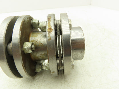 AJ10 2008 Disc Coupling Hub Assembly 1"x 1" Shaft Bore