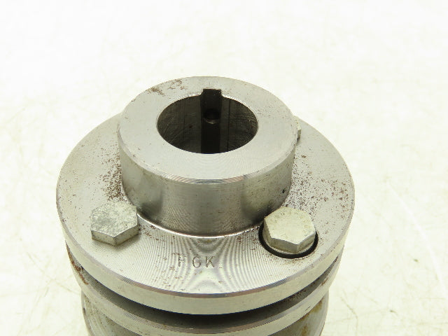 AJ10 2008 Disc Coupling Hub Assembly 1"x 1" Shaft Bore