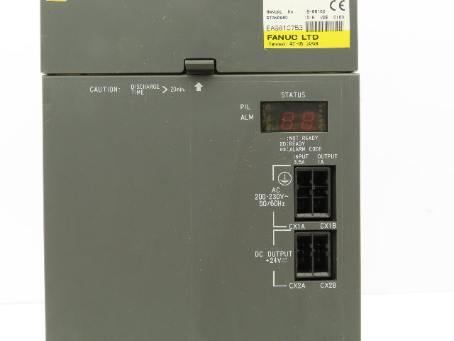 Fanuc A06B-6102-H230#H520 AC Servo Drive Amplifier Spindle Module 230V 133A Out