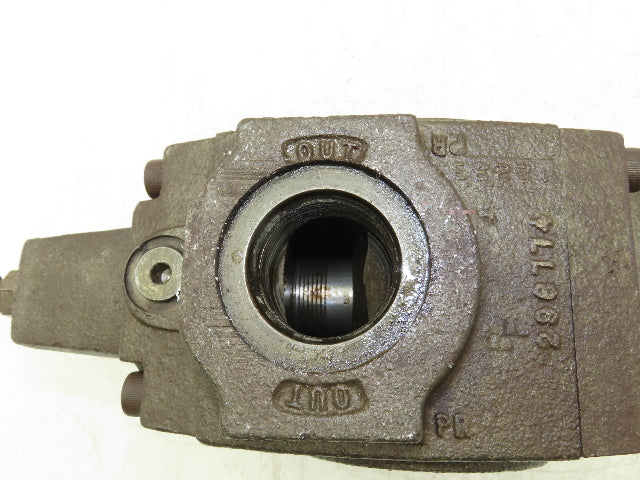 Vickers RCS 10 B4 30 Hydraulic Pressure Relief Valve 125-500 PSI