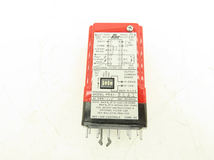 Red Lion Controls PRA13021 Relay Module Converter 115VAC 1-3kHz 12 Pin
