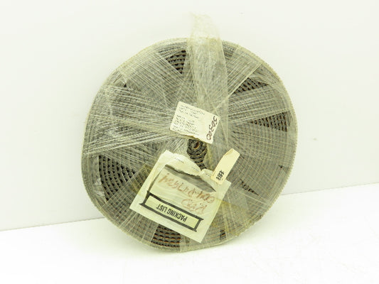 Mulhern 3-1102 Flat Conveyor Belt 63/64" x 50' Black Machine Tape