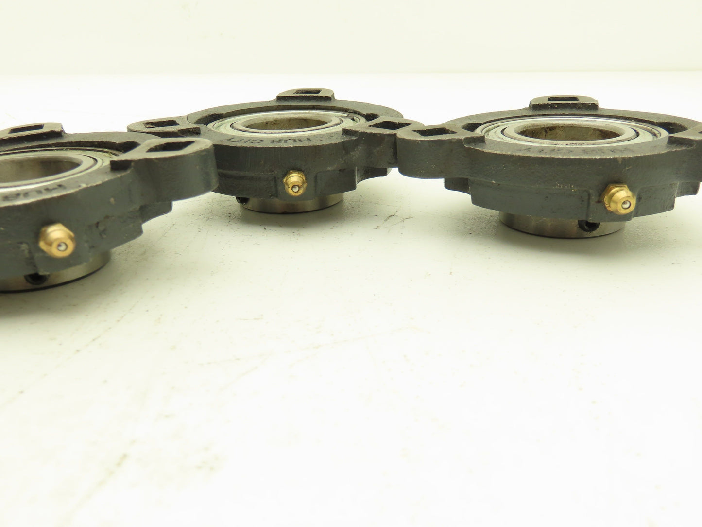 Hub City SB206-20G B250RX1 1/4S 3-Bolt Flange Block 1-1/4" Bore Shielded Lot of4