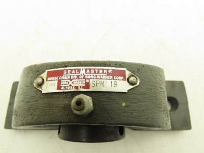 SealMaster SPM 19 Pillow Block 1-3/16" Bore Shielded