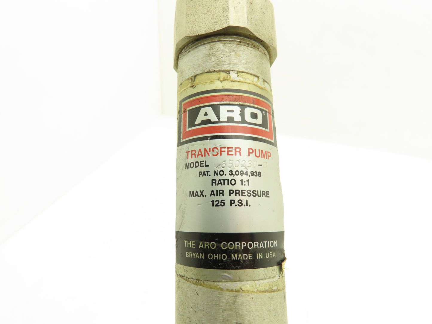 ARO 650230-D Transfer Pump 125psi 1:1 Ratio