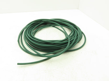 Volta 53336 Green Ruffthane Round Belting 8mm Diameter 75' Length