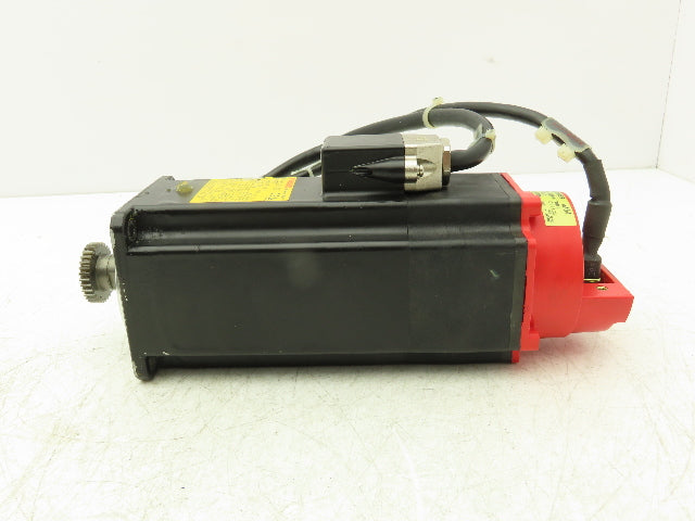 Fanuc A06B-0373-B175 AC Servo Motor 0.5kw 3000RPM 129v 3ph Encoder A8600360T001