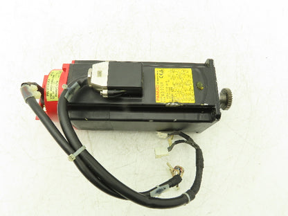 Fanuc A06B-0373-B175 AC Servo Motor 0.5kw 3000RPM 129v 3ph Encoder A8600360T001