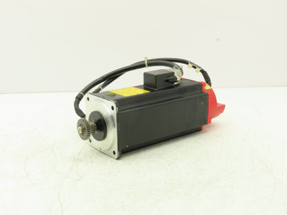 Fanuc A06B-0373-B175 AC Servo Motor 0.5kw 3000RPM 129v 3ph Encoder A8600360T001