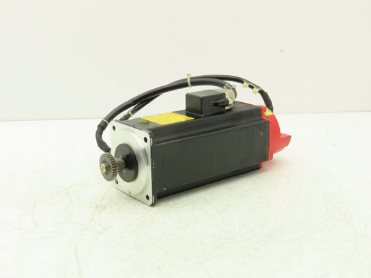 Fanuc A06B-0373-B175 AC Servo Motor 0.5kw 3000RPM 129v 3ph Encoder A8600360T001