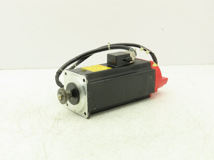 Fanuc A06B-0373-B175 AC Servo Motor 0.5kw 3000RPM 129v 3ph Encoder A8600360T001