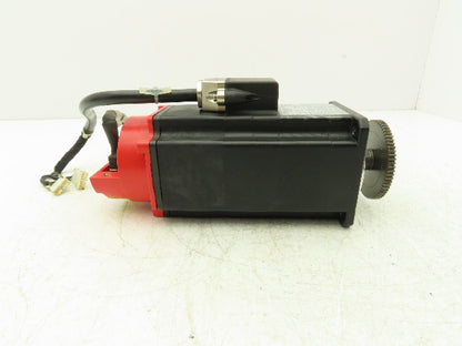 Fanuc A06B-0371-B175 AC Servo Motor .3kW 90v 3Ph 3000RPM Encoder A860-0360-T001