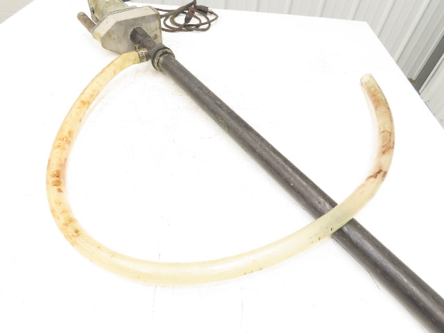 Drum Transfer Pump 120VAC 55 Gallon Barrel Bung Adaptor Plastic Shaft
